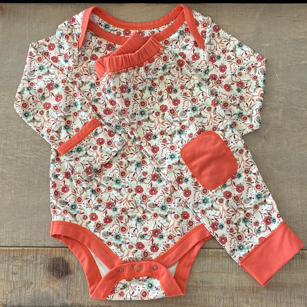 Baby Girl Patagonia Capilene Set